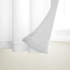 TOWN & COUNTRY BASICS Cabana Solid Heavyweight Indoor Outdoor Curtains - Image 2