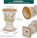 Sungmor Small Ceramic Urn Planter - Image 3