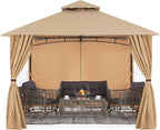 MASTERCANOPY Patio Gazebo Steel Frame Outdoor Gazebo by MASTERCANOPY