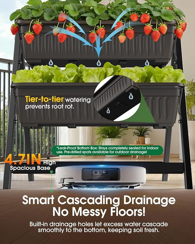 5-Tier Vertical Garden Bed Planter Boxes - Image 4