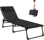 Outsunny Folding Chaise Lounge Chair, Patio Sun Tanning Chair, Outdoor Chaise by Outsunny