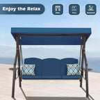 3-Seat Outdoor Porch Swing - Image 6