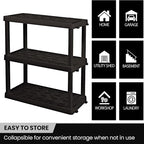Oskar Heavy Duty Plastic Storage Shelves- - Image 6