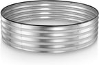 Round Galvanized Raised Garden Bed // 4×4×1 ft Galvanized Raised Garden Beds by PlantPlot