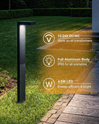 Low Voltage Landscape Lights, 6 Pack Outdoor LED Pathway Light, Wired Path - Image 5