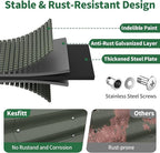 Kesfitt Raised Garden Bed, Oval Open-Bottom Design, 12-Inch Deep - Image 2