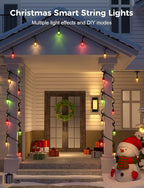 XMCOSY+ Outdoor String Lights Smart, 49Ft RGBCWIC Patio Lights Waterproof - Image 3