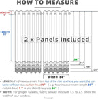 DIVA EN CAMINO DEC Outdoor Patio Curtain Waterproof Darkening Thermal Insulated - Image 6