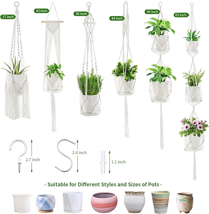 Macrame Plant Hangers - Image 6