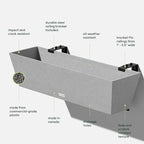 Veradek Pure Series Railing Planter - Image 3