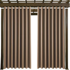 Outdoor Patio Curtain Waterproof Darkening Thermal Insulated Indoor Curtains - Image 9