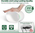T4U 6 Inch Plant Pot 8-Pack, Plastic Planter - Image 3