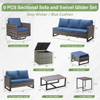 Belord Patio Conversation Set - Image 2