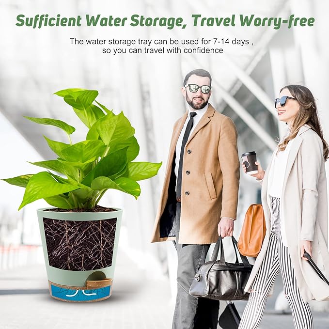 Indoor Self Watering Planters - Image 6