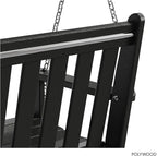 POLYWOOD GNS60BL Vineyard 60" Outdoor Swing - Image 7