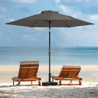 JEAREY 7.5FT Patio Umbrella Market Table Umbrella - Image 7