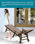 Ciokea Lounge Chair Outdoor, Oversized Chaise Lounge Chair - Image 6