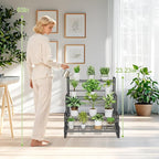 Plant Stand, 4 Tier Stackable Tiered Plant Stand, Scalable Heavy Duty Tall - Image 6