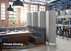 Sorbus 8 Panel Room Divider 6 ft. Tall - Image 6