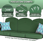 3 Seat Outdoor Porch Patio Swing - Image 6