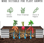 8×2×1FT Galvanized Raised Garden Bed Kit, Metal Planter Boxes，Large Outdoor - Image 6