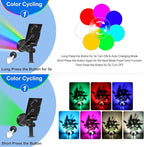 T-SUN Solar Spotlights for Outsides, Christmas Solar Lights Outdoor Waterproof - Image 2