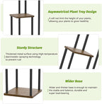 3 Tier Plant Stand Indoor Outdoor, Wood Metal Flower Shelf Pot Holder Clearance - Image 5