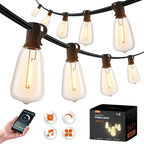 addlon 96FT Smart Outdoor String Lights, Dimmable Patio Lights by addlon