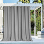 NICETOWN Patio Outdoor Curtain Waterproof Extra Wide and Long, Rustproof by NICETOWN