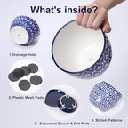 Selamica Ceramic Plant Pots, 5.6 Inch Flower Pots - Image 4