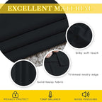 NICETOWN Black Out Living Room Curtain 118 inches Long, Grommet Thermal - Image 5