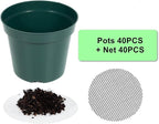 40 Pack 4 Inch Plastic Nursery Pots - Image 3