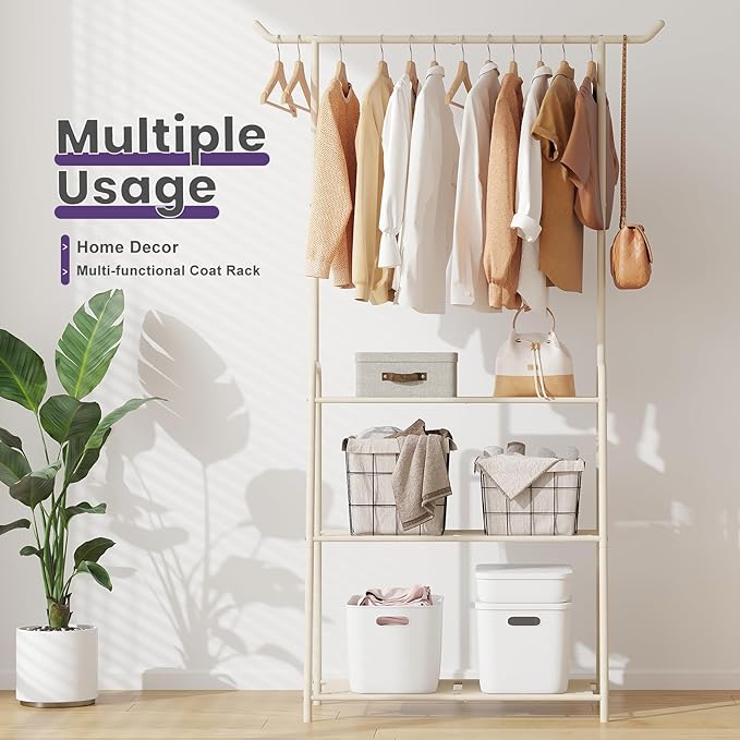 Metal Plant Stand Indoor Outdoor, 3 Tier Tall Corner Plant Shelf, Hanging - Image 4