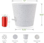 Self Watering Pots for Indoor Plants, 12 inch Planters - Image 2