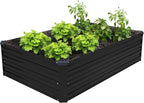 4×3×1FT Galvanized Raised Garden Bed Kit, Metal Planter Boxes, Large Raised - Image 8