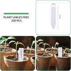 JERIA 200-Pack 3.15 Inch Peat Pots - Image 3