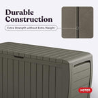 Keter Marvel Plus 71 Gallon Resin Outdoor Storage Box - Image 9