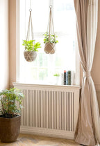 Dahey Macrame Plant Hanger Indoor Hanging Planter Basket Handmade Woven Cotton - Image 2