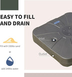 Outsunny Square Cantilever Patio Umbrella Base - Image 6