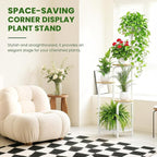 TOSKING 5 Tier Metal Plant Stand Indoor 48''H Tall, Heavy Duty Plant Shelf - Image 5