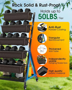 5-Tier Vertical Garden Bed Planter Boxes - Image 5