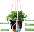 2-Pack 7.2-Inch Self-Watering Hanging Planters - Image 4