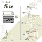 PRAISUN 51.3 Inch Plant Stand - Image 7