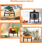 6-Pack Metal Plant Stand, Heavy Duty Flower Pot Stands - Image 6