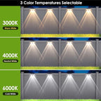 12 Pack Solar Fence Lights Outdoor Waterproof LED - Image 2