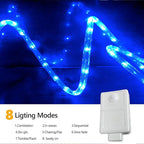 100ft LED Rope Lights Outdoor, 720 LED Connectable and Flexible Tube Lights - Image 3