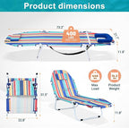 ABORON 2-in-1 Tanning Chair - Image 3