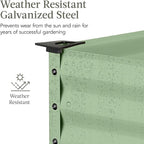 Best Choice Products 48x24x30in Galvanized Raised Garden Bed, Metal Elevated - Image 4