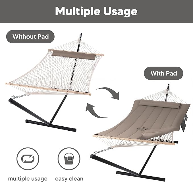 SUNCREAT Hammocks Two Person Hammock - Image 3