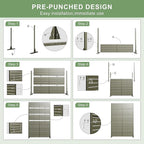 Casaphoria Metal Privacy Screen Outdoor - Image 7